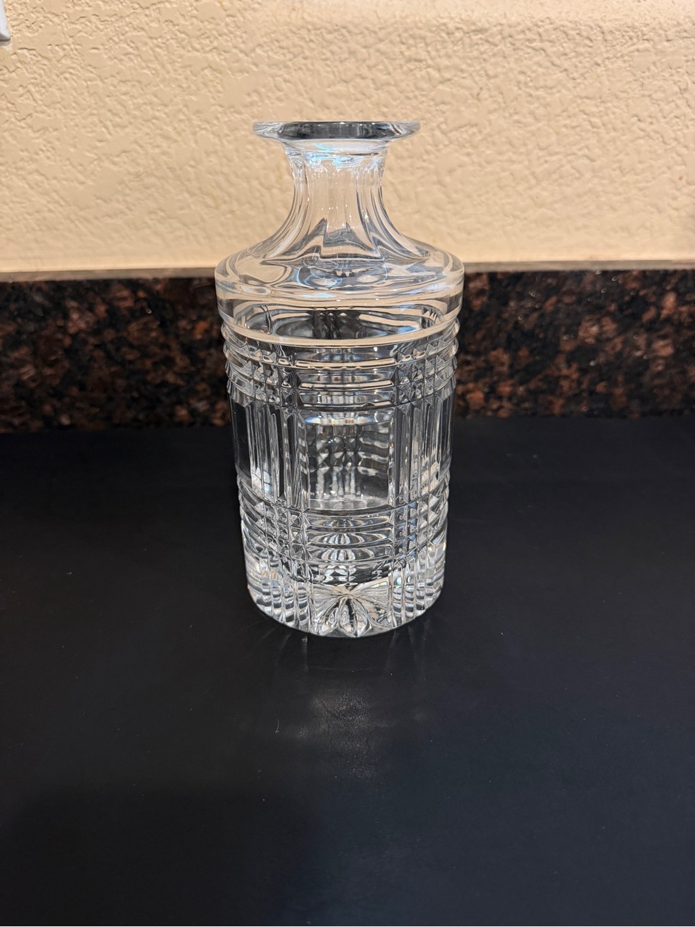 Ralph Lauren Glen Plaid Round Decanter Body Only No Stopper